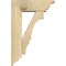 Ekena Millwork Balboa Traditional Rough Sawn Bracket w/ Offset Brace, Douglas Fir, 6"W x 16"D x 24"H BKT0604X16X24BOA01RDF - alternate 3
